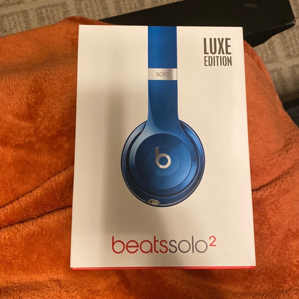 Blue Beats Headphones